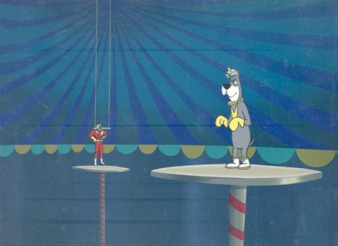 Astro and the Space Mutts Production Cel and Background - ID:0604astro01 Hanna Barbera