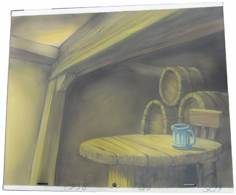 The Great Mouse Detective Preliminary Background - ID:coleman8545 Walt Disney
