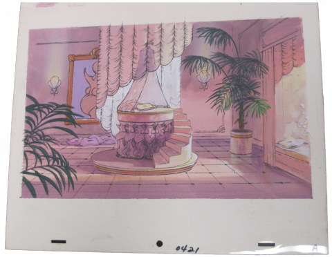 Oliver and Company Color Key Concept - ID:coleman8546 Walt Disney