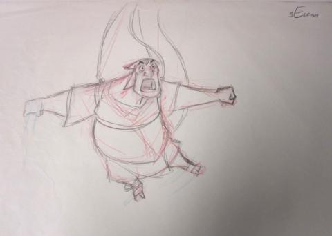 The Emperor's New Groove Production Drawing - ID:disengroove03 Walt Disney