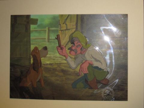 The Fox and the Hound Production Cel - ID:hound1976 Walt Disney