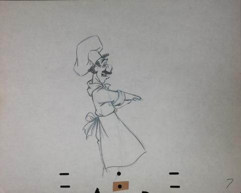 Lady and the Tramp Production Drawing - ID:marladytramp2759 Walt Disney