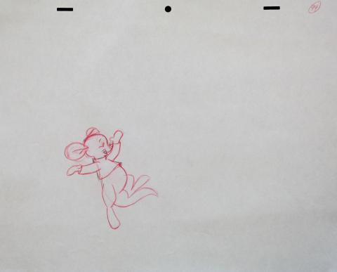 Pooh's Heffalump Movie Original Production Drawing - ID:marpooh3597 Walt Disney