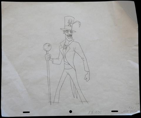The Princess and the Frog Production Drawing - ID:marprinfrog3561 Walt Disney