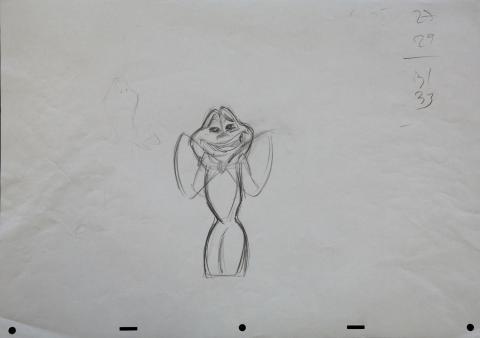 The Princess and the Frog Production Drawing - ID:marprinfrog3564 Walt Disney
