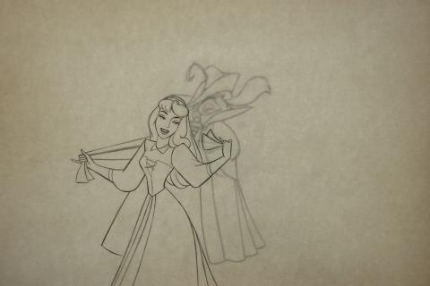 Sleeping Beauty Production Drawing - ID:marsleeping3575 Walt Disney