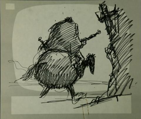 Wizards Storyboard Panel - ID:marwizards2879 Ralph Bakshi