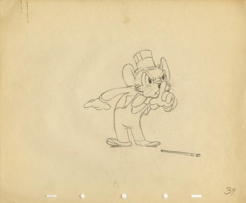 The Country Cousin Production Drawing - ID: aprcousin5586 Walt Disney