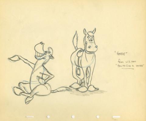 The Reluctant Dragon Model Drawing - ID: aprreluctant5596 Walt Disney