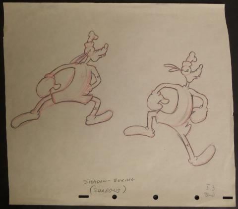 The Art of Self Defense Production Drawing - ID: augdis059 Walt Disney
