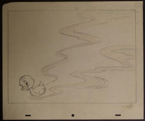 Just Ducky Layout Drawing - ID: augmgm019 MGM