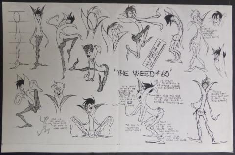 Dance of the Weed Model Sheet - ID: augmgm075 MGM