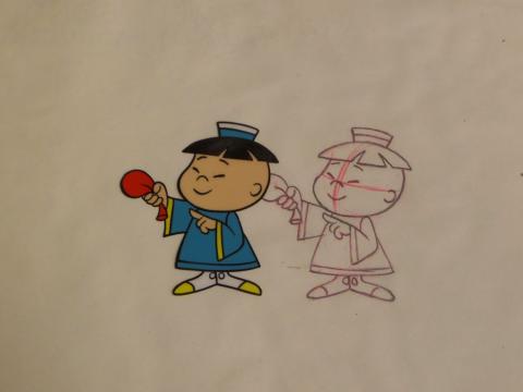Linus the Lionhearted Production Cel and Drawing - ID: augmisc013 Ed Graham