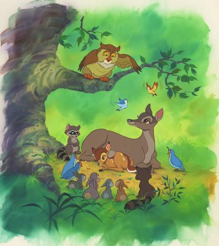 Bambi Original Merchandise Art - ID:decbambi6948 Walt Disney