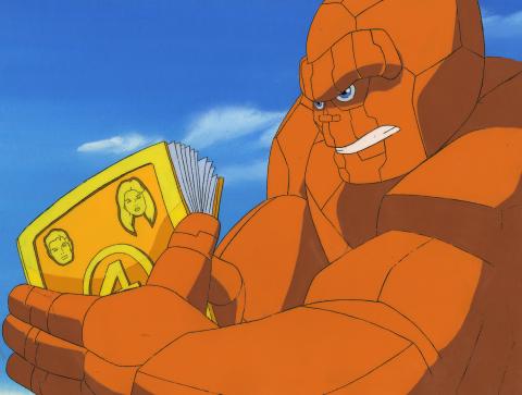 Fantastic Four Cel & Background - ID:decfantfour6850 Marvel