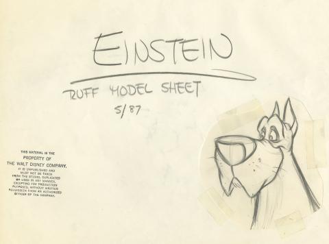 Oliver and Company Model Drawing - ID:decoliver6635 Walt Disney