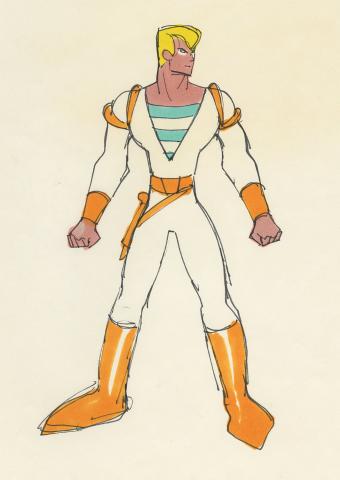 Space Ace Concept Drawing - ID:decspaceace6893 Don Bluth