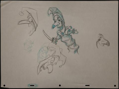 Fantasia 2000 Production Drawing - ID: janfantasia2468 Walt Disney