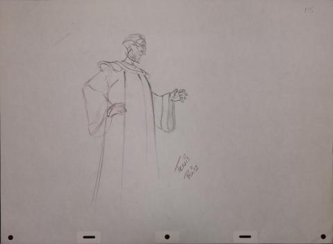 The Hunchback of Notre Dame Production Drawing - ID: janhunchback2518 Walt Disney
