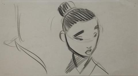 Mulan Storyboard Drawing - ID: janmulan2455 Walt Disney