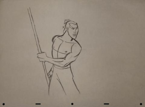 Mulan Production Drawing - ID: janmulan2493 Walt Disney