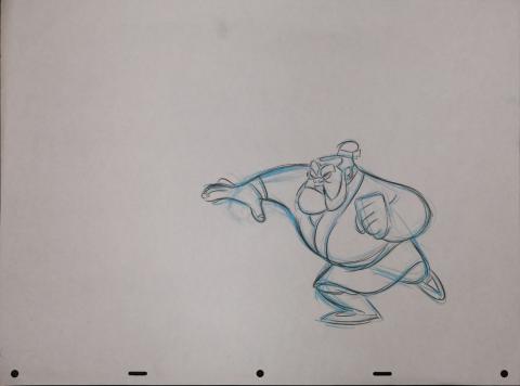 Mulan Rough Development Drawing - ID: janmulan2515 Walt Disney