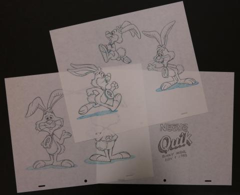Nestle Quik Bunny Model Drawings - ID: jannestle2782 Commercial