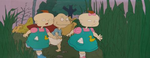 Rugrats Production Cel & Background - ID: janrugrats3160 Nickelodeon
