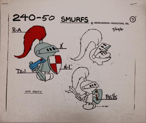 Smurfs Model Cel - ID: jansmurfs2558 Hanna Barbera