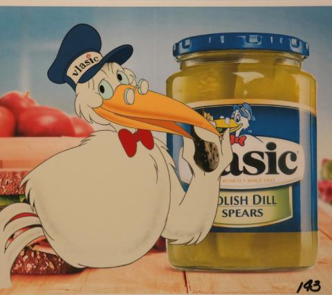 Vlasic Pickles Stork Production Cel - ID: janvlasic2656 Commercial