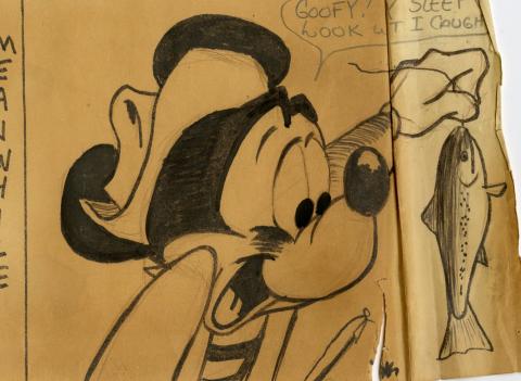 Original Mickey Mouse Book Pastel Panel - ID:julymickeybook7102 Walt Disney