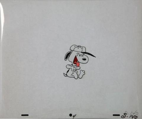 Peanuts Production Cel and Matching Drawing - ID: junpeanuts0044 Bill Melendez