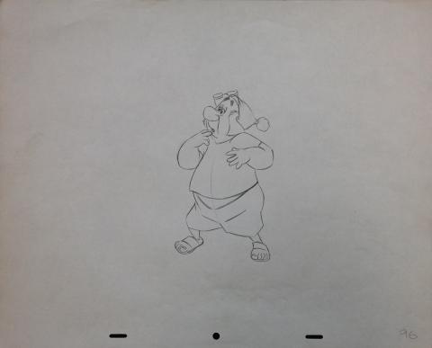 Peter Pan Production Drawing - ID: junpeterpan9088 Walt Disney