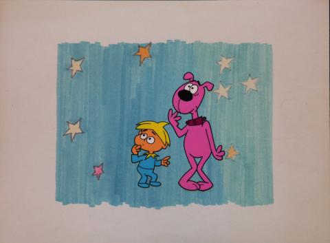 Winky Dink and You Production Cel - ID: junwinkydink0144 Barry & Enright Productions