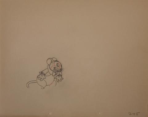 The Flying Mouse Production Drawing - ID:mardisney6303 Walt Disney