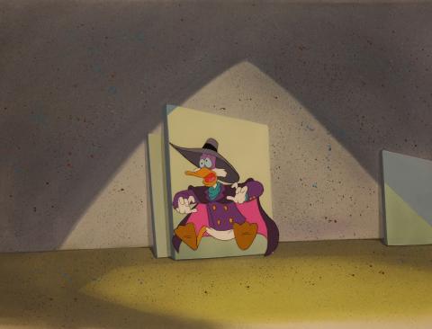 Darkwing Duck Cel and Background - ID:mardwing6629 Walt Disney