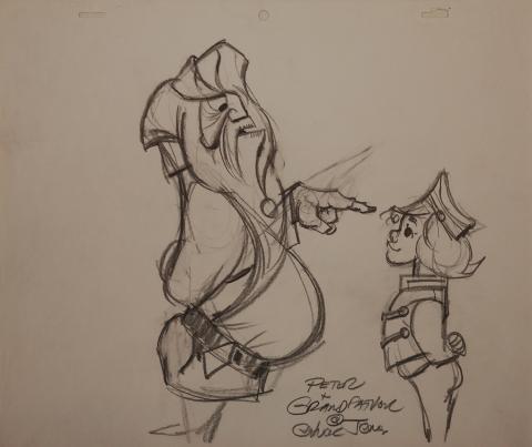 Peter and the Wolf Model Drawing - ID:marjones6570 Chuck Jones