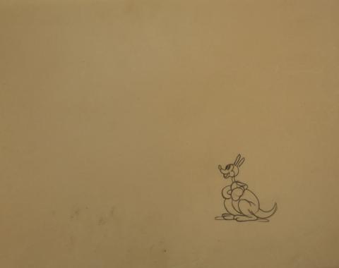 Mickey's Kangaroo Production Drawing - ID:markangaroo6146 Walt Disney