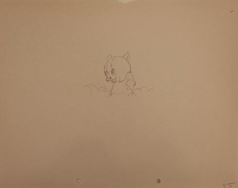 The Robber Kitten Production Drawing - ID:markittens6262 Walt Disney