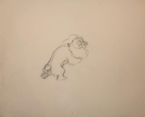 Lady and the Tramp Production Drawing - ID:marladytramp6436 Walt Disney