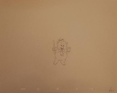 The Three Little Pigs Production Drawing - ID:marlittlepigs6241 Walt Disney
