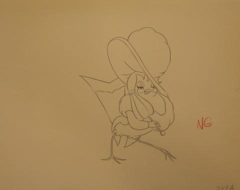 Who Killed Cock Robin Production Drawing - ID:marrobin6197 Walt Disney