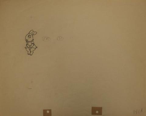 The Tortoise and the Hare Production Drawing - ID:martortoise6119 Walt Disney