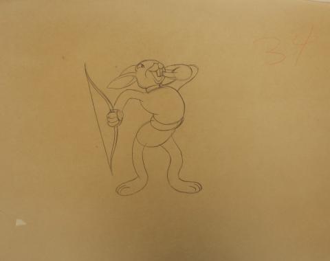The Tortoise and the Hare Production Drawing - ID:martortoise6138 Walt Disney