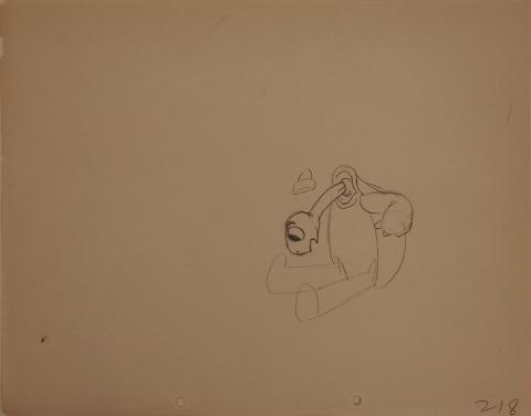 The Tortoise and the Hare Production Drawing - ID:martortoise6273 Walt Disney