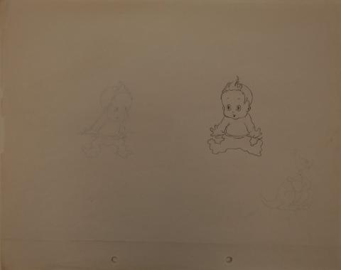 Water Babies Production Drawing - ID:marwater6069 Walt Disney