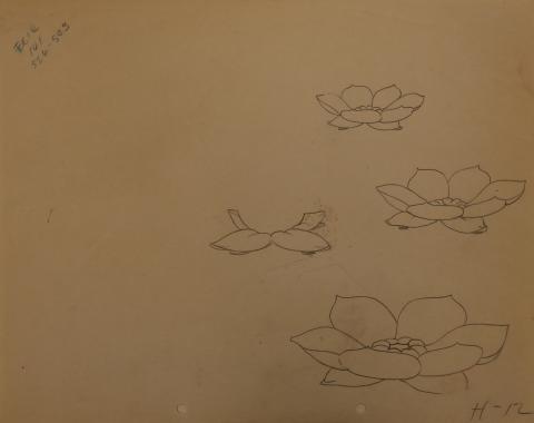 Water Babies Production Drawing - ID:marwater6089 Walt Disney