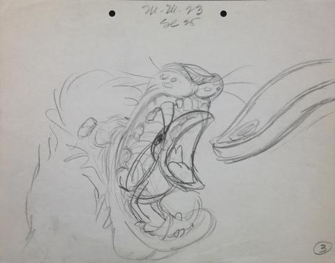 Inki and the Minah Bird Production Drawing - ID: mayinkilion6402 Warner Bros.
