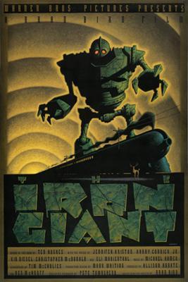 The Iron Giant Limited Edition Print - ID: mayirongiant1464D Warner Bros.