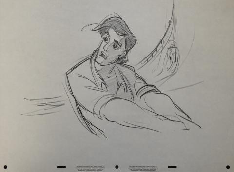 The Little Mermaid Production Drawing - ID: maymermaid6854 Walt Disney